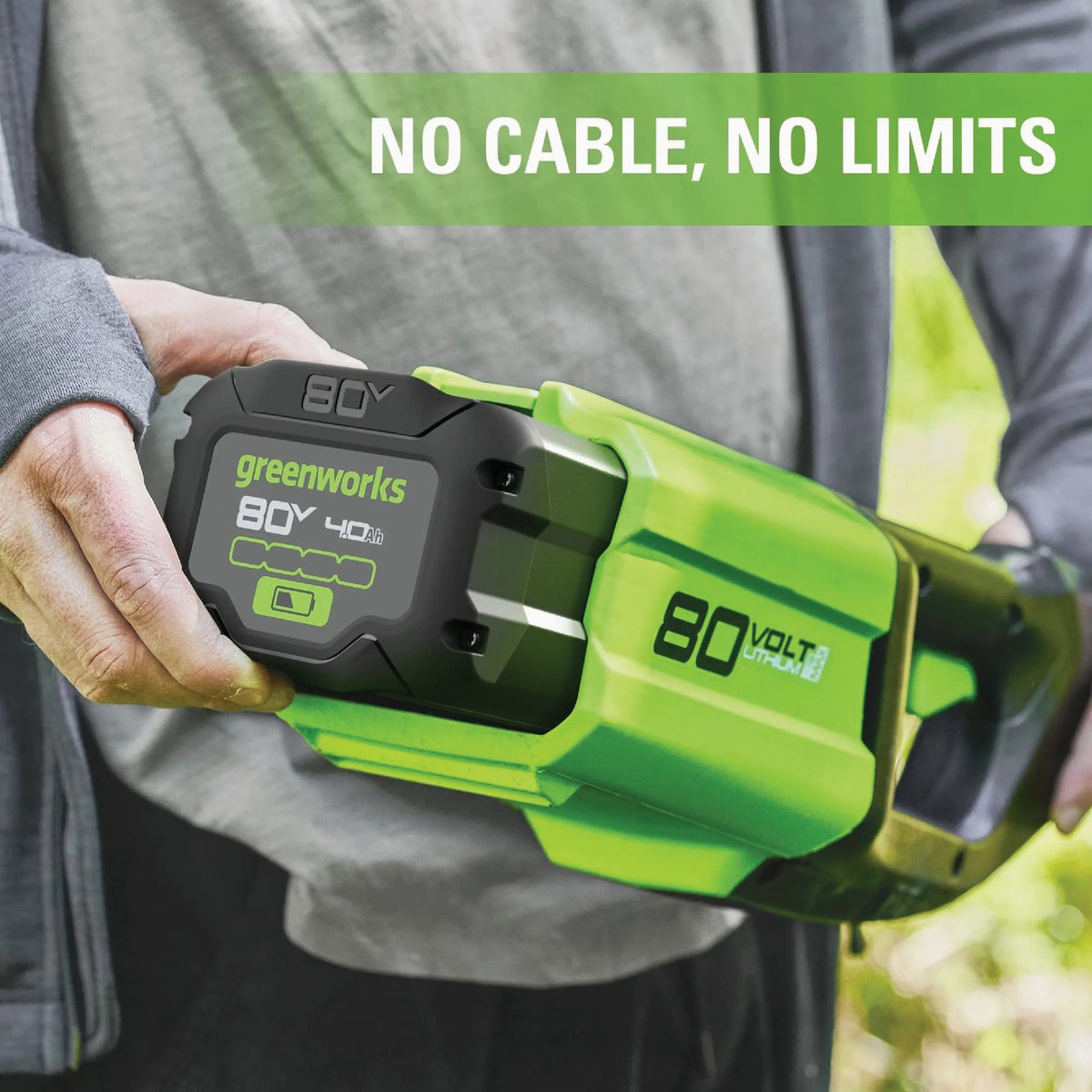 Greenworks 80V 4.0 Ah Battery Image 5