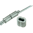 Dare 12-1/2 Ga. Zinc Plated Copper Splicing Sleeve (25-Pack) Image 1