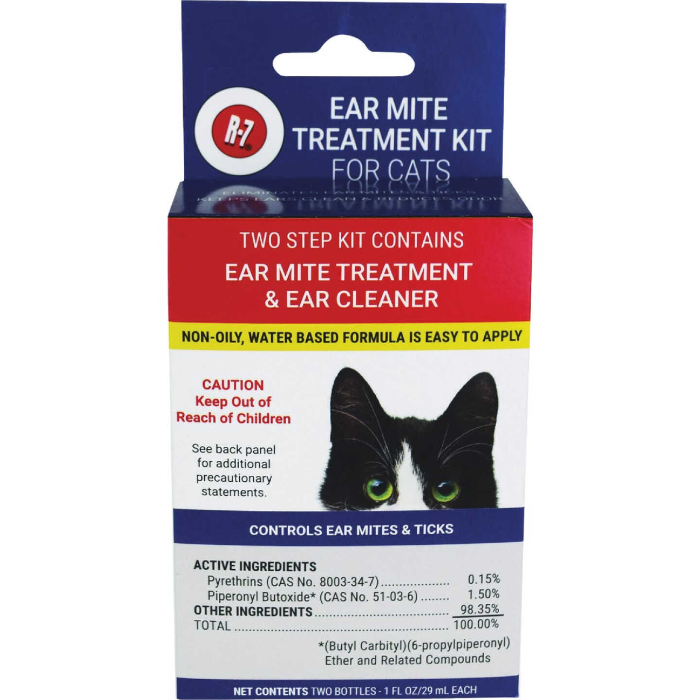 Miracle Care 1 Oz. Ear Treatment Kit For Cats Image 1
