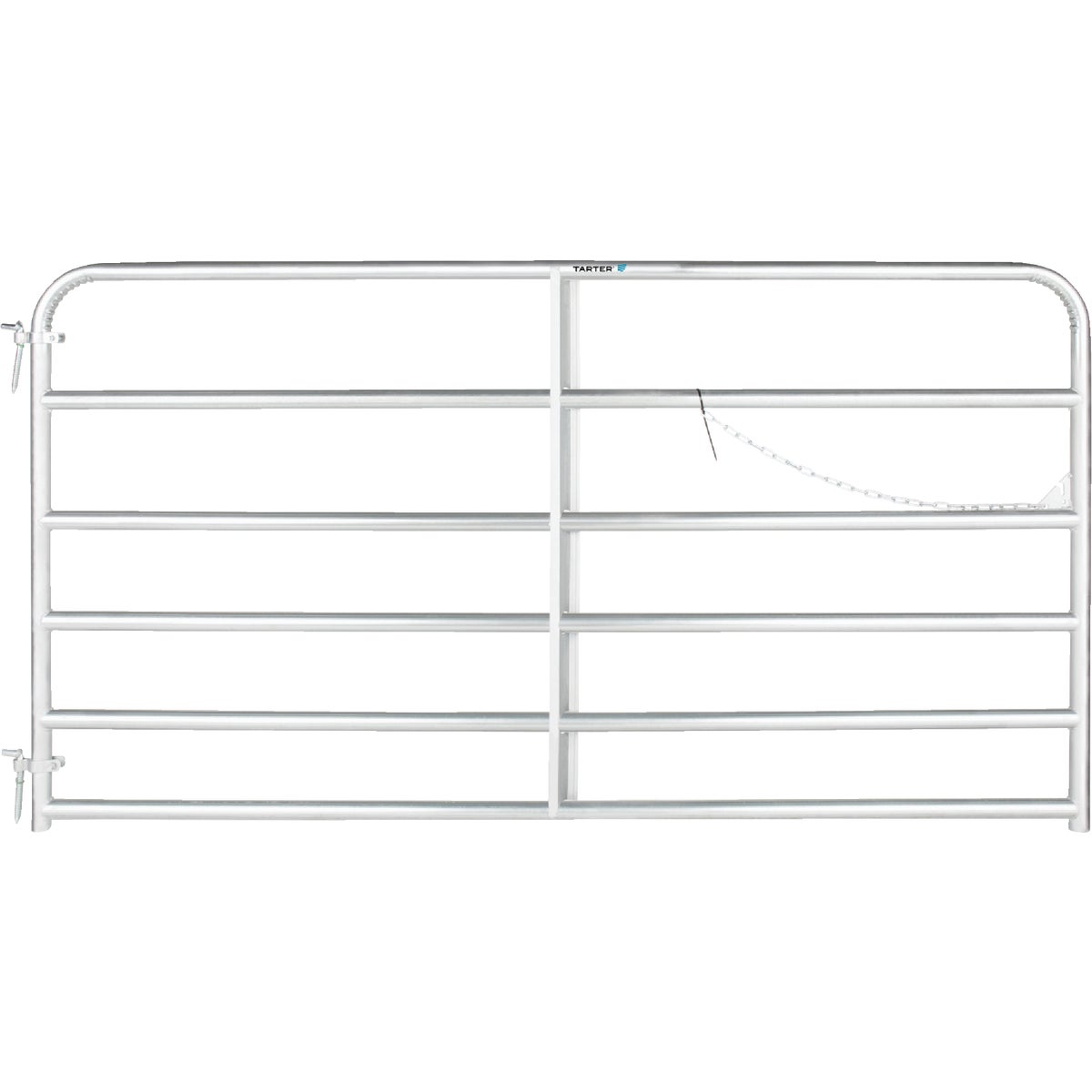 Tarter 50 In. H. x 8 Ft. L. x 1-3/4 In. Tube Diameter Galvanized Tube Gate