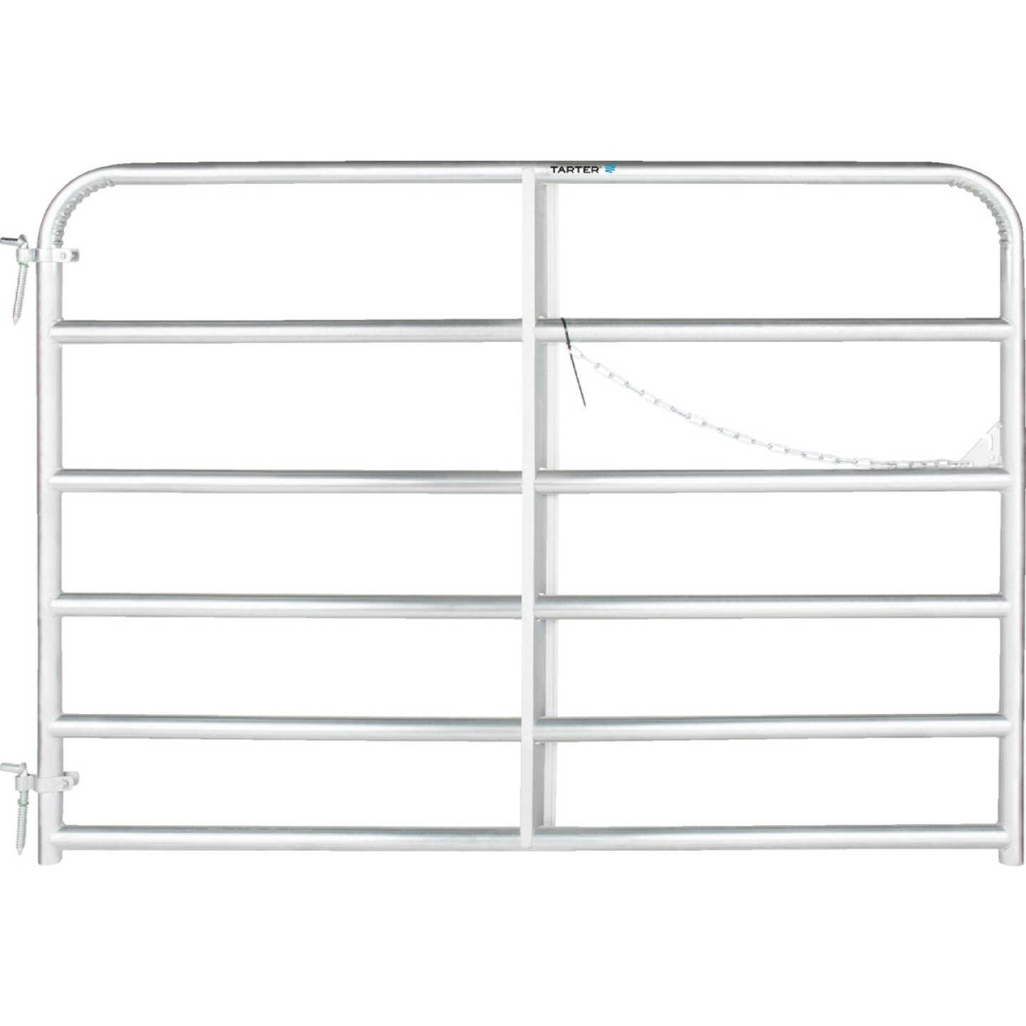 Tarter 50 In. H. x 6 Ft. L. x 1-3/4 In. Tube Diameter Galvanized Tube Gate Image 1