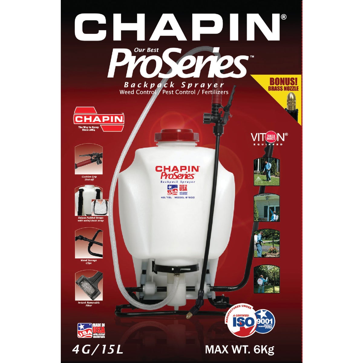 Chapin ProSeries 4 Gal. Backpack Sprayer Image 2