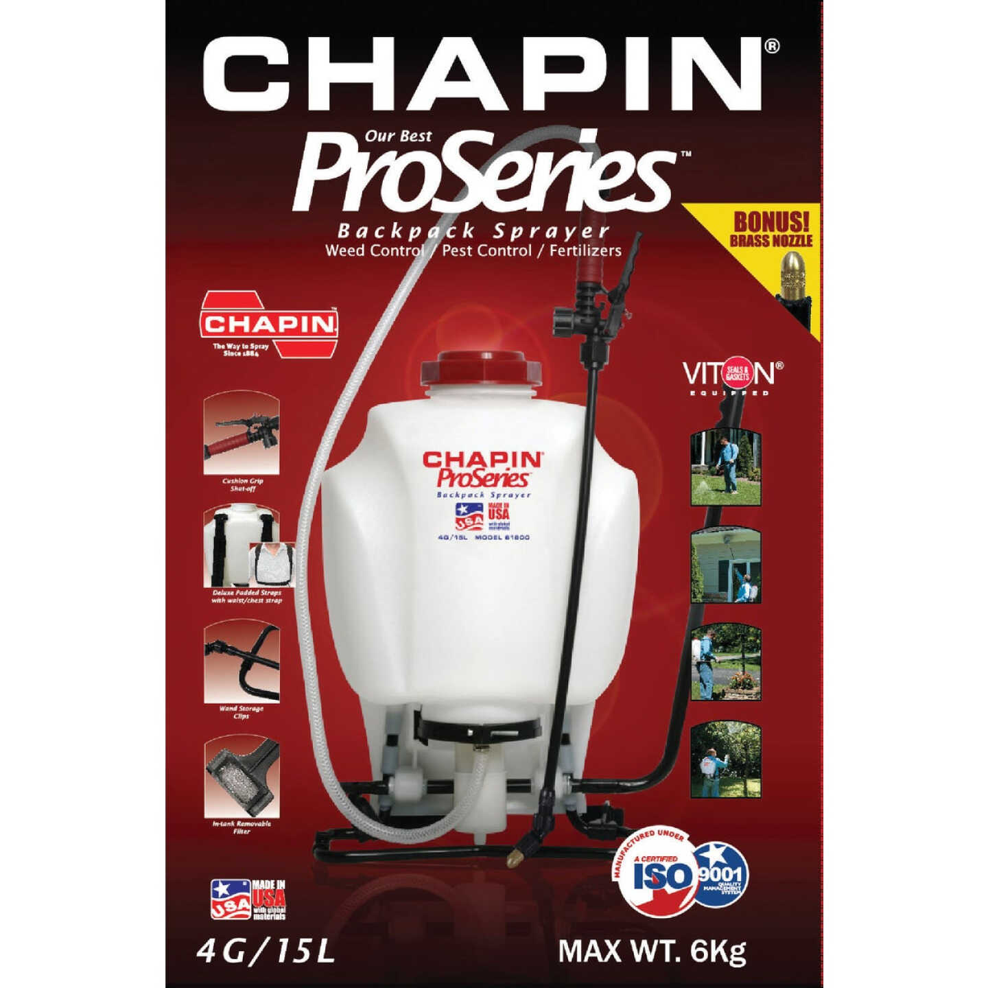 Chapin ProSeries 4 Gal. Backpack Sprayer Image 2