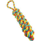 Boss Pet Chomper Woven Rope Monkey Fist Tug Dog Toy Image 1