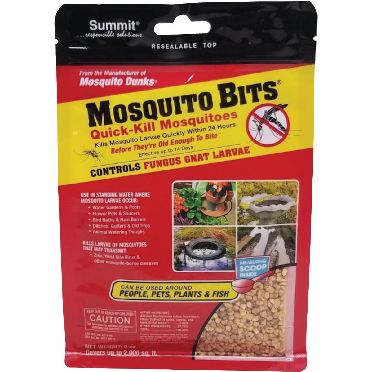 Mosquito Bits 8 Oz. Ready To Use Granules Mosquito Killer Image 1