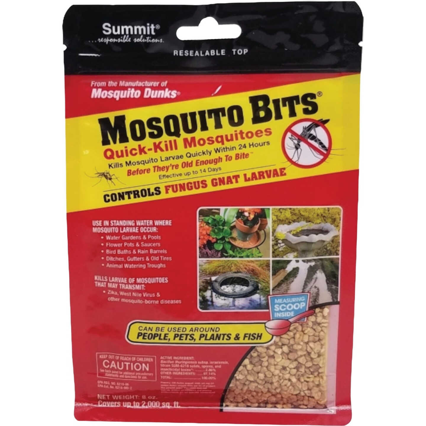 Mosquito Bits 8 Oz. Ready To Use Granules Mosquito Killer Image 1