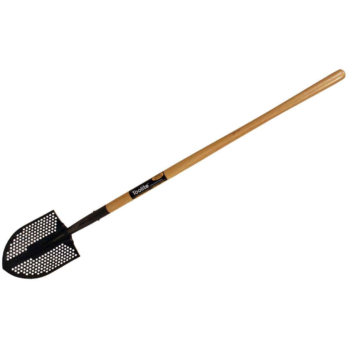 Toolite 48 In. Wood Handle Round Point Dig Sifting Shovel Image 2