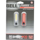 Pharos 650 LED USB Rechargeable Bicycle Light Set Image 2