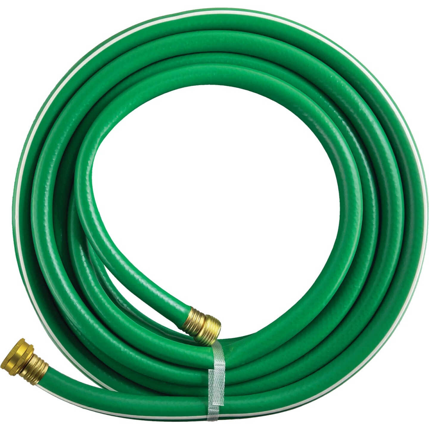 Best Garden 5/8 In. Dia. x 150 Ft. L. Medium-Duty Rubber & Vinyl Garden Hose with Guard-N-Grip Image 2