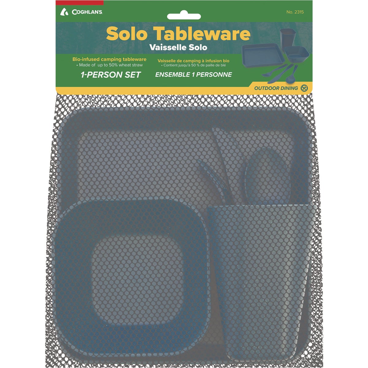 Coghlans Solo Tableware Kit (6-Piece) Image 2