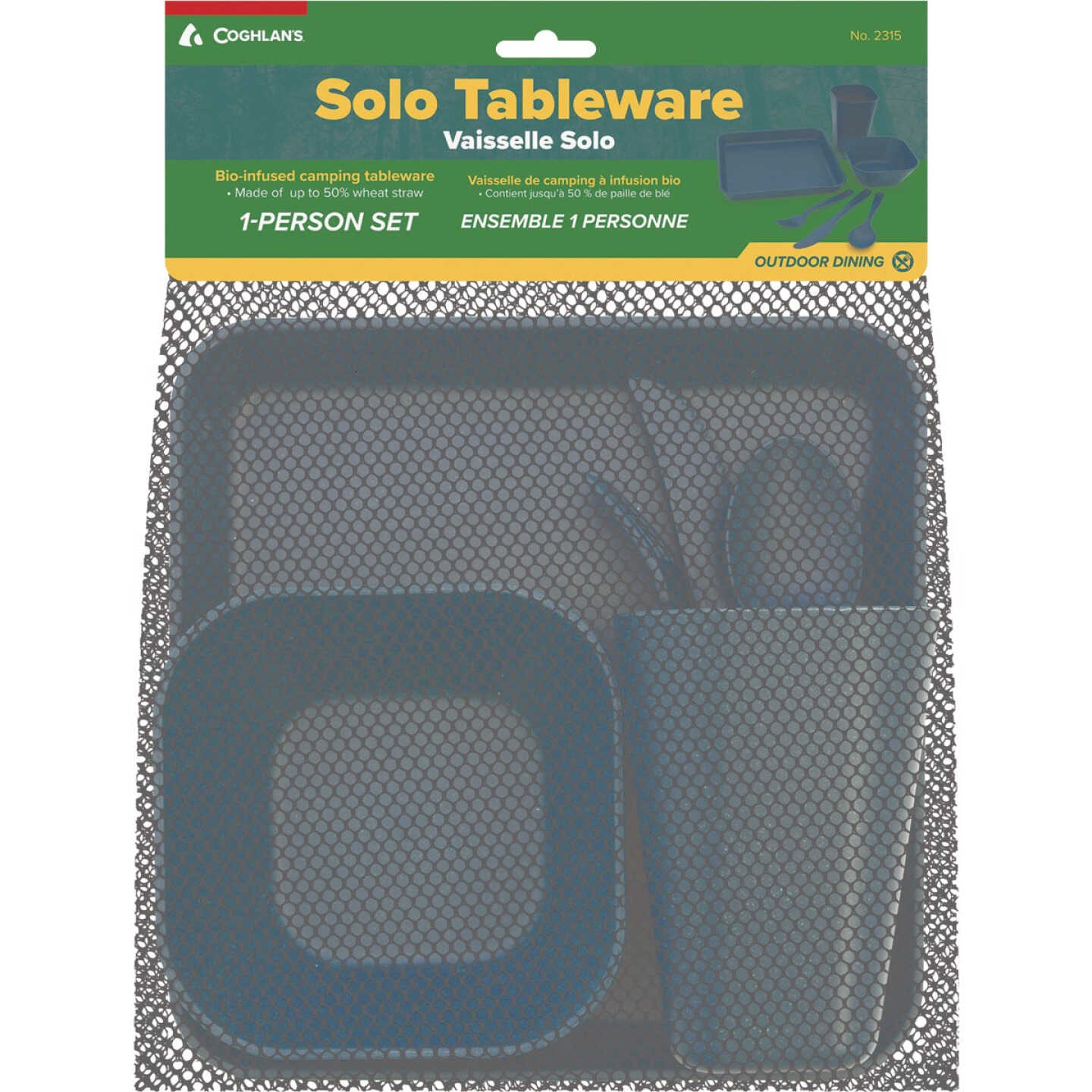 Coghlans Solo Tableware Kit (6-Piece) Image 2