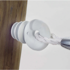 Dare Screw-In White Polyethylene Electric Fence Insulator (10-Pack) Image 1