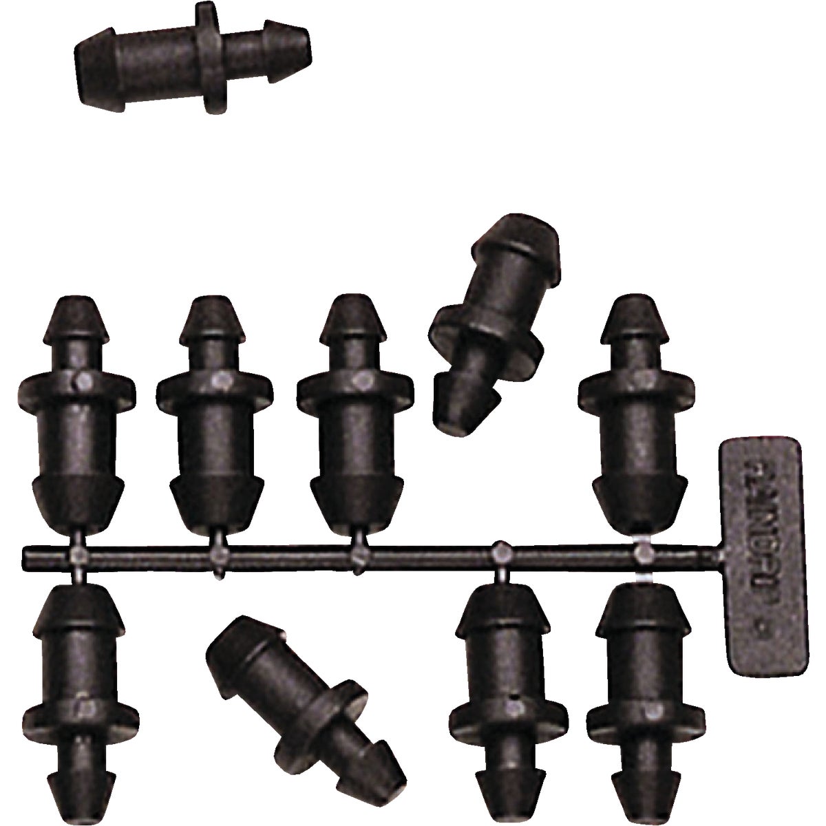 Raindrip 1/2, 0.710 In. Tube Barbed Hose Plug (20-Pack) Image 2