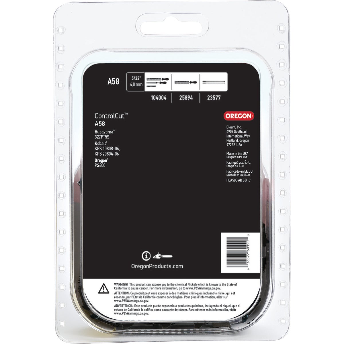 Oregon ControlCut 10 In. Chainsaw Chain  Image 2