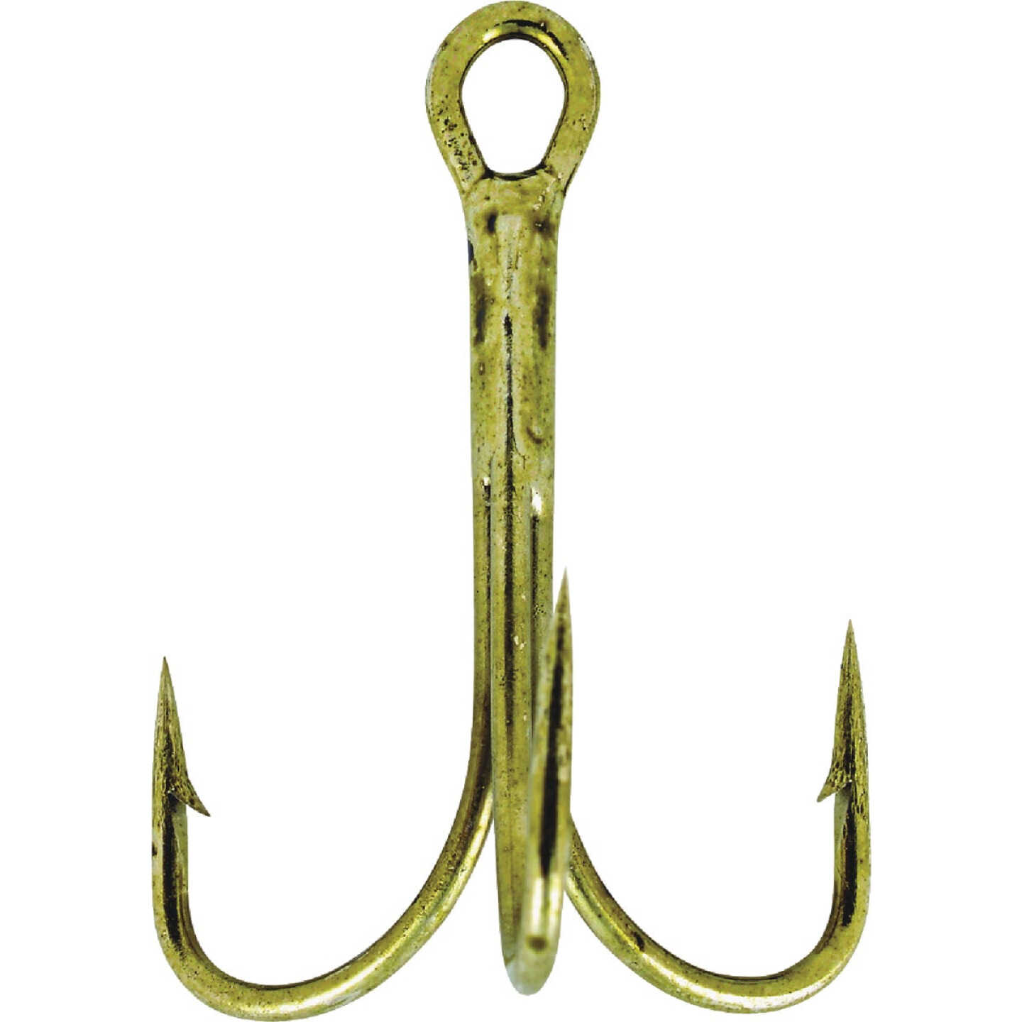 SouthBend Size 8 Bronze Treble Hooks (4-Pack) Image 1