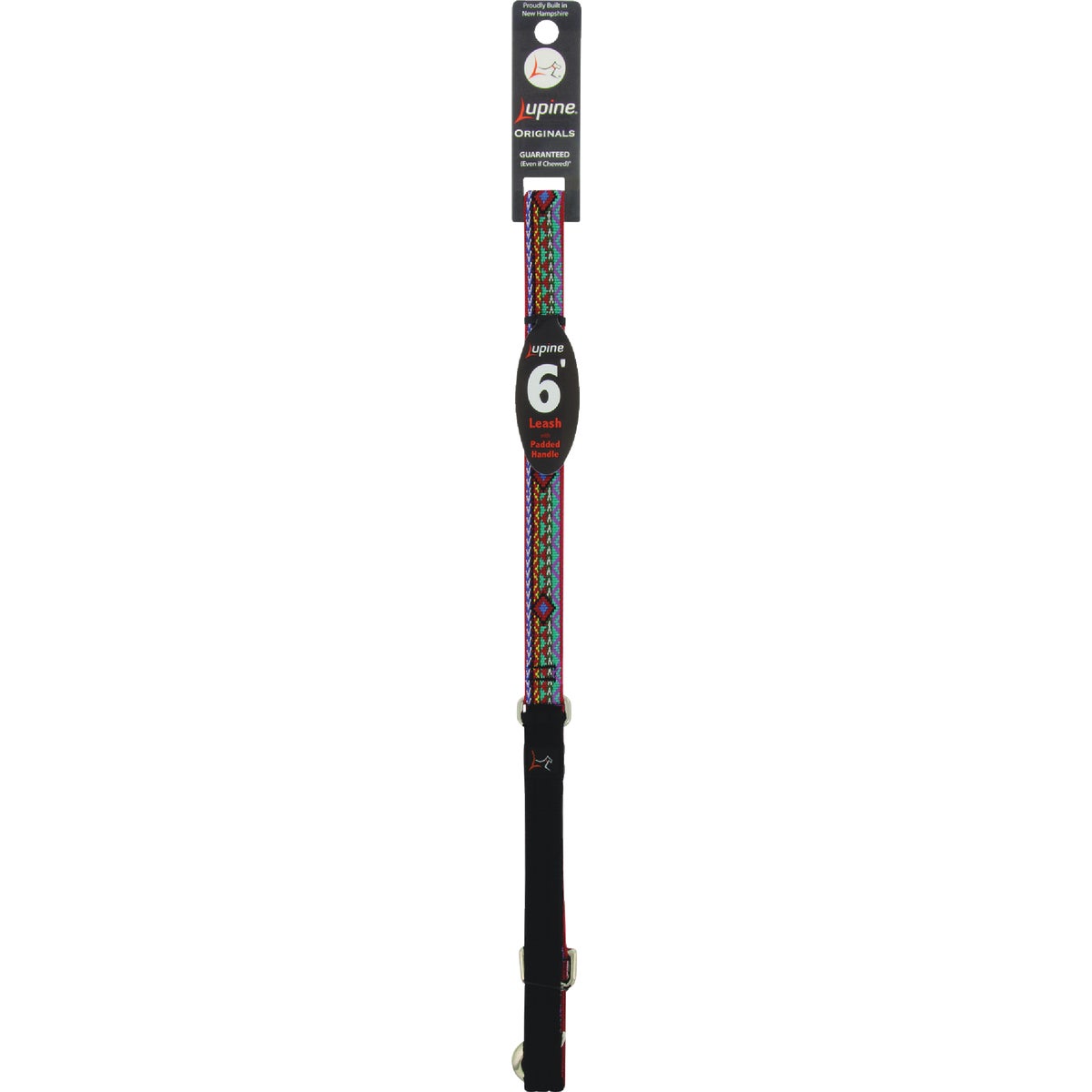 Lupine 3/4 In. x 6 Ft. Woven Pattern El Paso Dog Leash