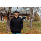 Berne Black Horizontal Logo Mesh-Back Cap Image 4