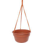 Bloem Dura Cotta 12 In. Plastic Terra Cotta Hanging Plant Basket Image 1