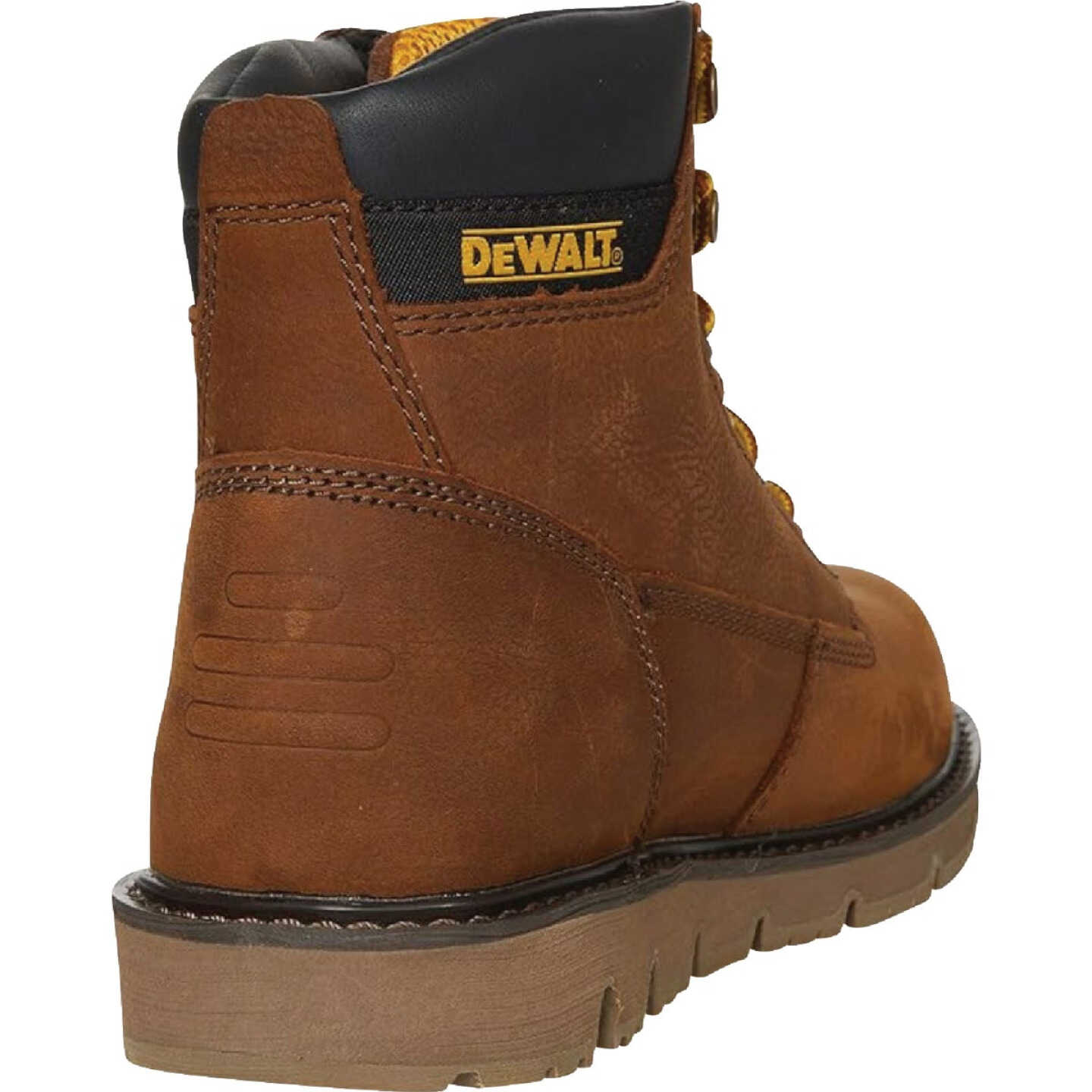 DEWALT Flex Men's Size 12M Plain Toe Bison Brown Work Shoe Image 6
