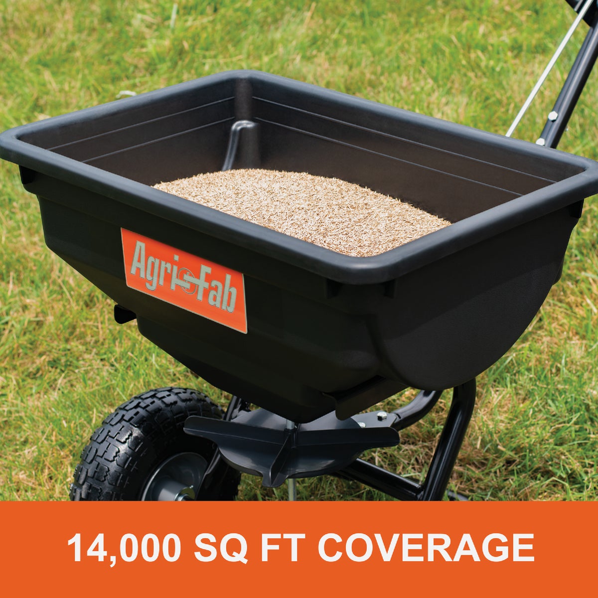 Agri-Fab 85 Lb. Pro Push Broadcast Spreader Image 6