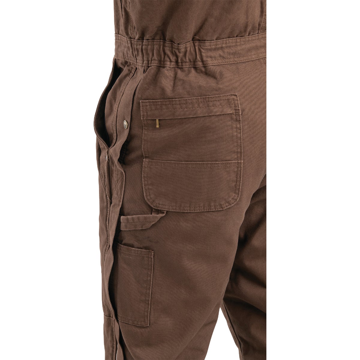 Berne Men's XL Bark Heartland Insulated Washed Duck Bib Overalls Image 5