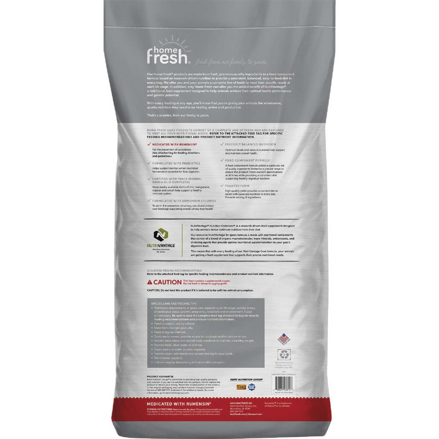 Kent Home Fresh 18 Goat Developer Goat Feed Image 2