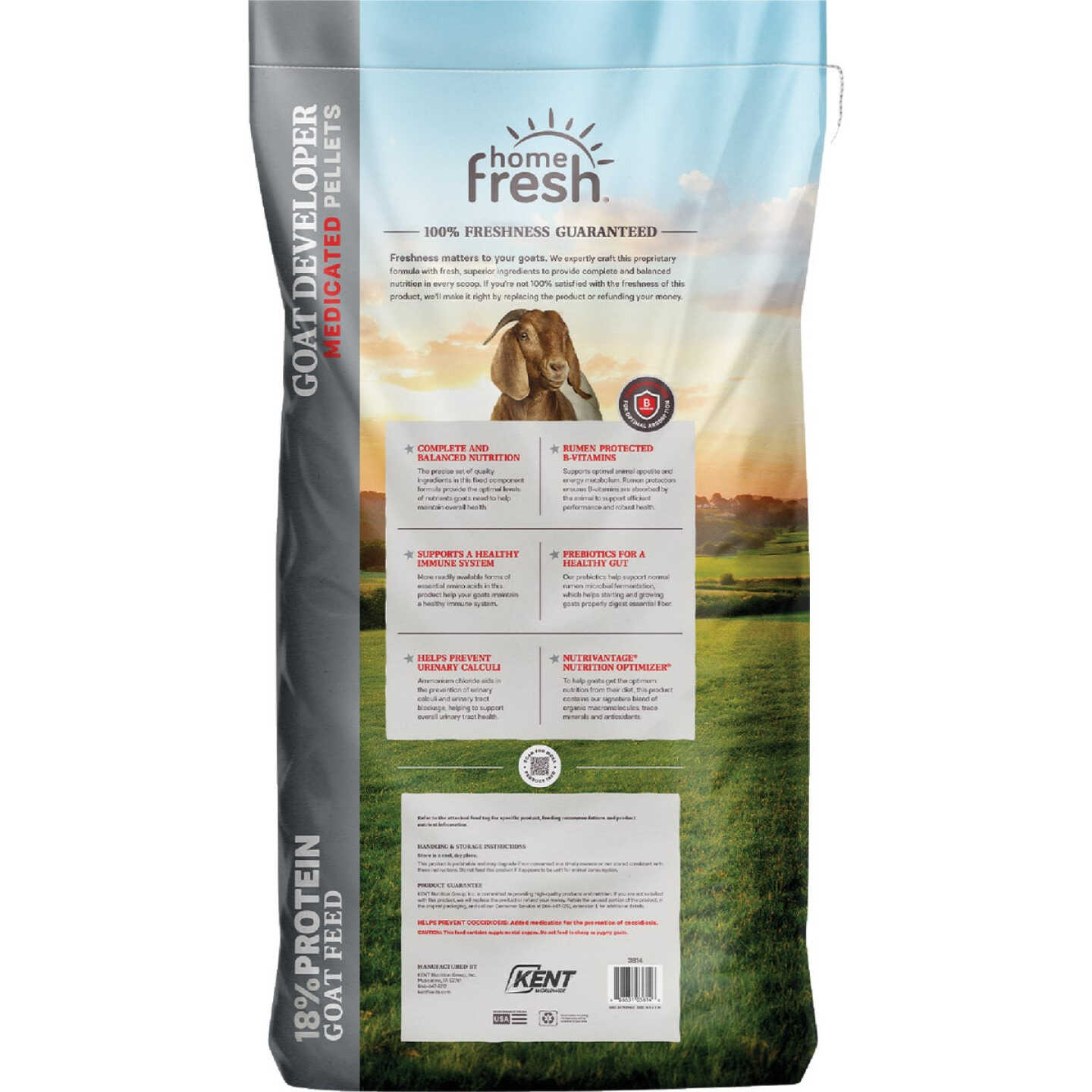 Kent Home Fresh 18 Goat Developer Goat Feed Image 2