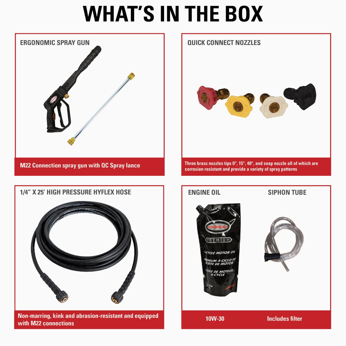 Simpson Megashot 3100 PSI 2.4 GPM Cold Water Gas Pressure Washer Image 2