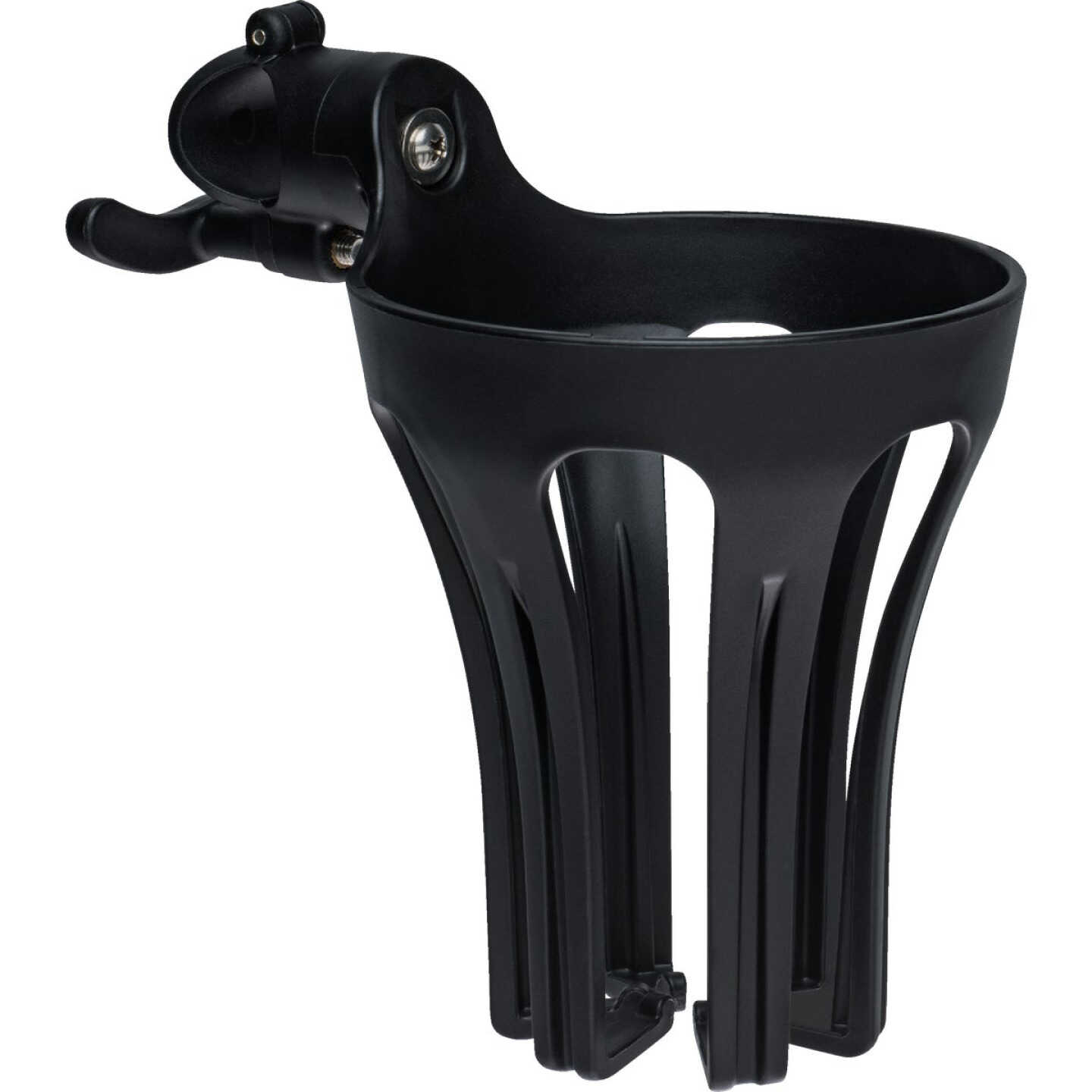 Bell Sports Clinch 450 Flexible Vinyl Black Water Bottle Bracket Image 1