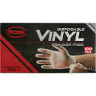 Boss Large Vinyl Disposable Gloves (100-Pack) Image 3