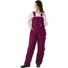 Berne Women's XL Plum Softstone Duck Insulated Bib Overall Image 1