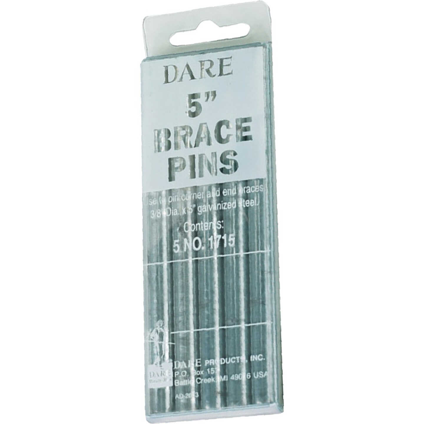 Dare 3/8 In. x 5 In. Brace Pin (5-Pack) Image 1