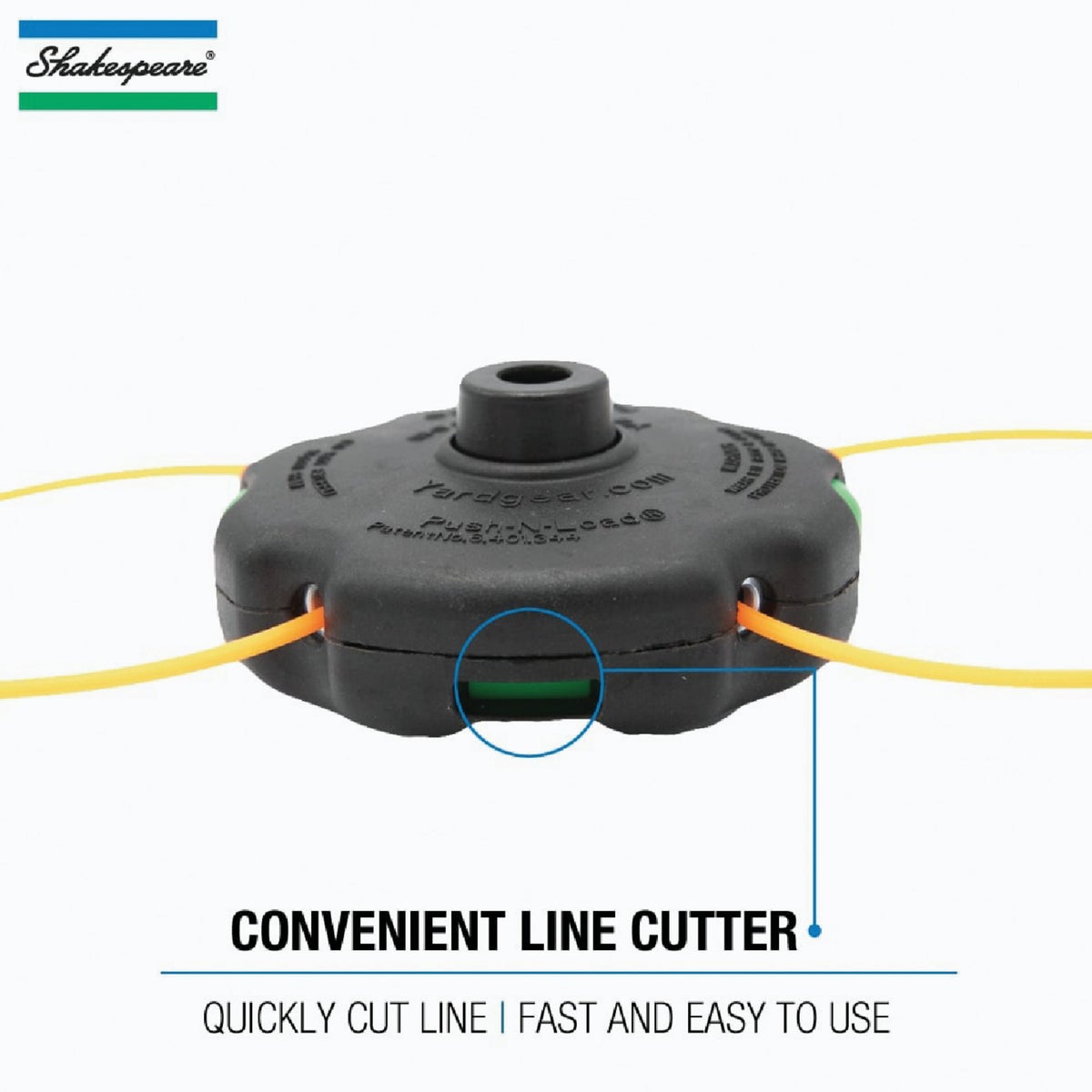 Shakespeare Push-N-Load 4-Line Replacement Trimmer Head Image 5