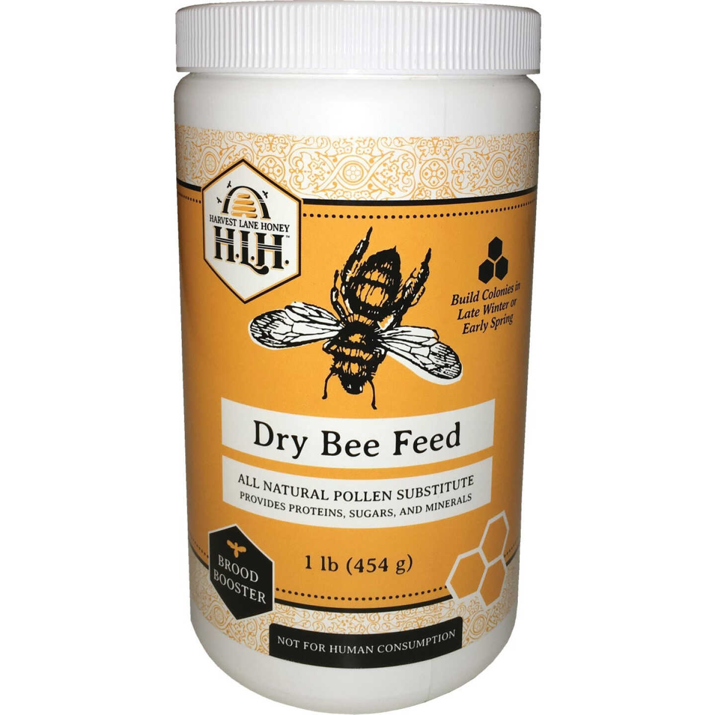 Harvest Lane Honey 1 Lb Dry Bee Feed Image 1