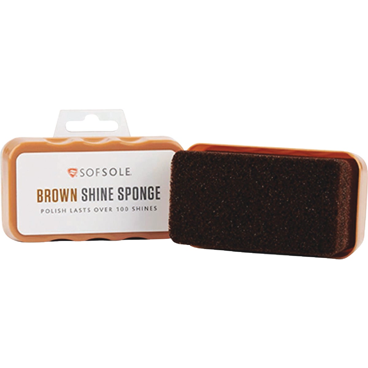 Sofsole Brown Shine Sponge Image 2