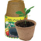 Jiffy 5 In. W. Round Peat Pot (6-Pack) Image 1