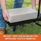 Agri-Fab 40 In. Tow-Behind Lawn De-Thatcher Image 6
