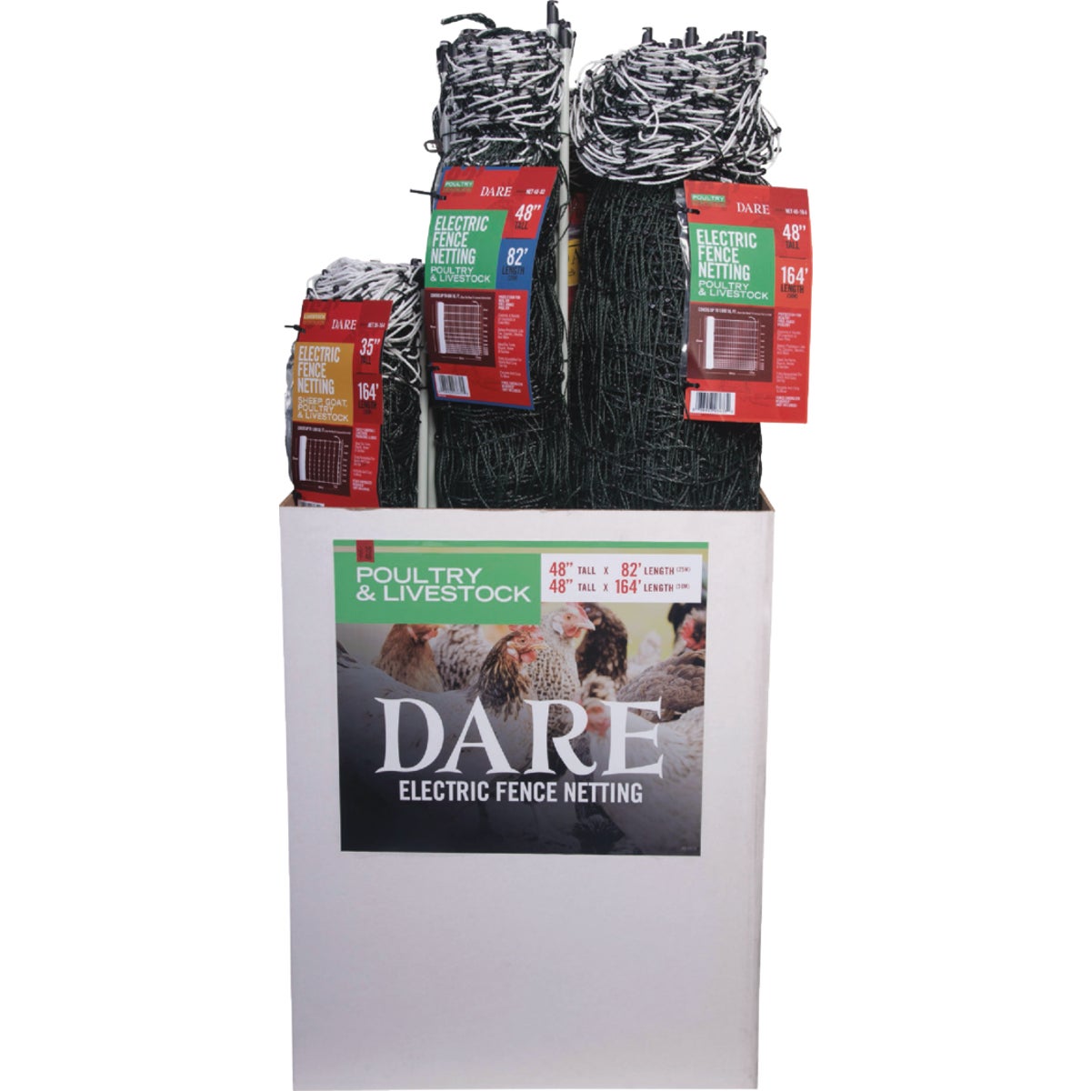 Dare 48 In. x 82 Ft. Electronic Fence Netting Image 2