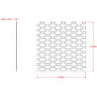 Hillman Steelworks 12 In. x 24 In. x 18 Ga. Weldable Expanded Steel Sheet Stock Image 2