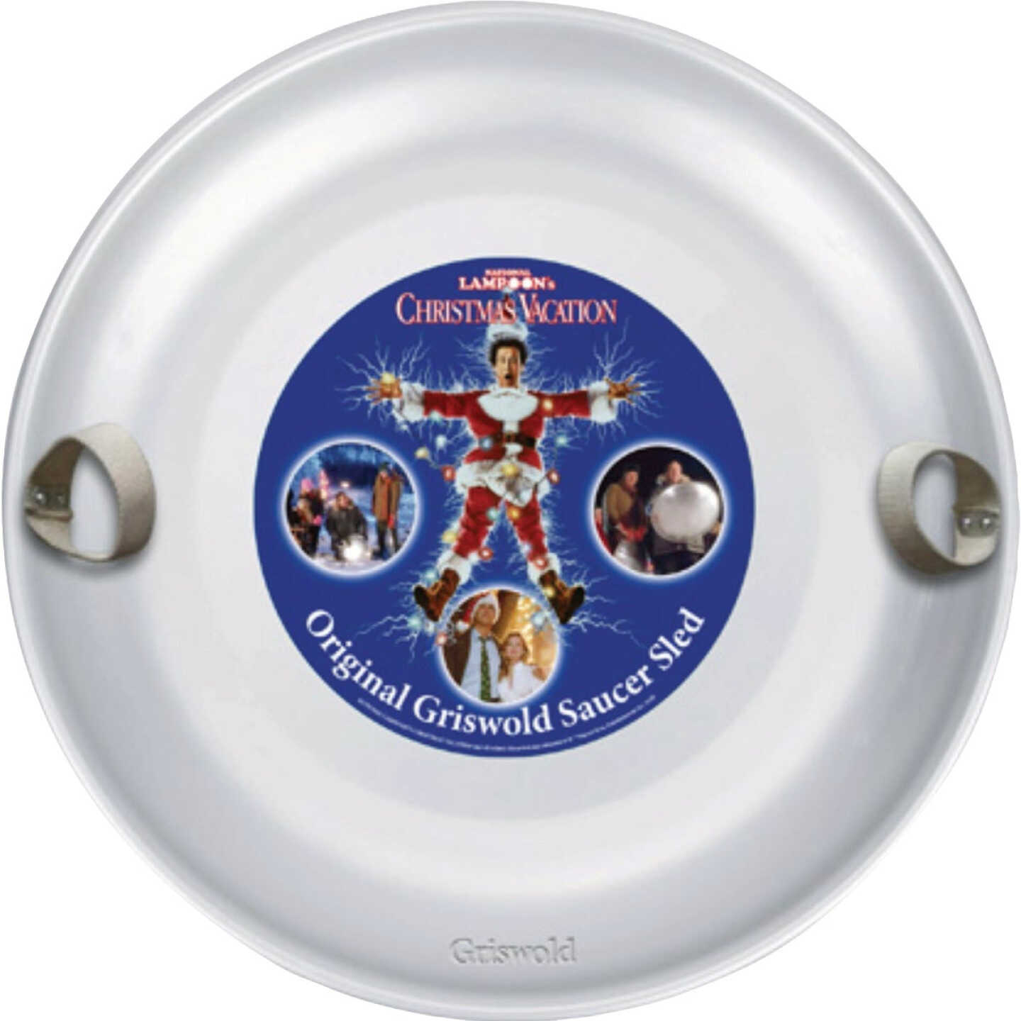 Slippery Racer Clark Griswold 26 In. Saucer Sled Image 1
