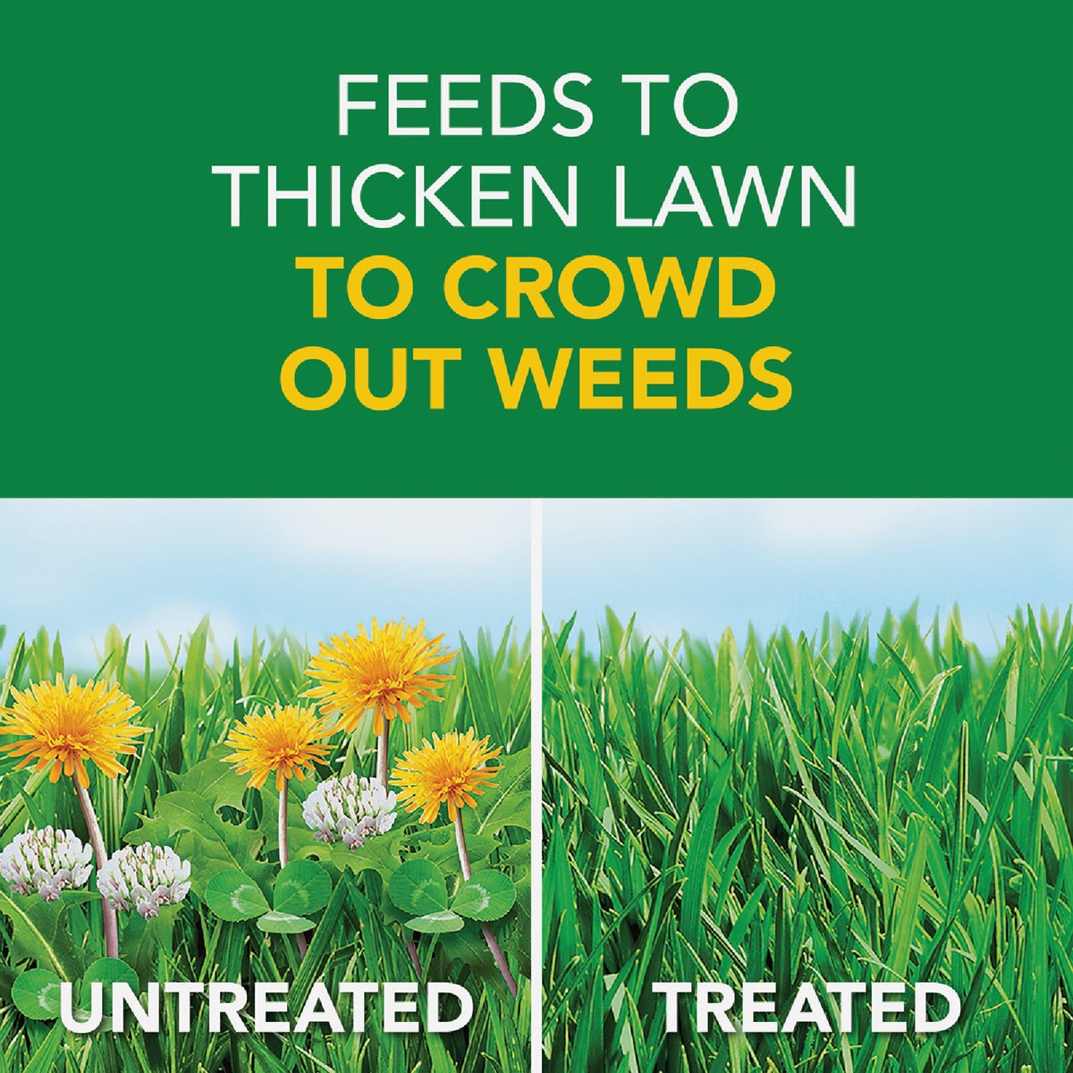 Scotts Turf Builder Weed & Feed 11.32 Lb. 4000 Sq. Ft. 28-0-3 Weed Killer Plus Lawn Fertilizer Image 2