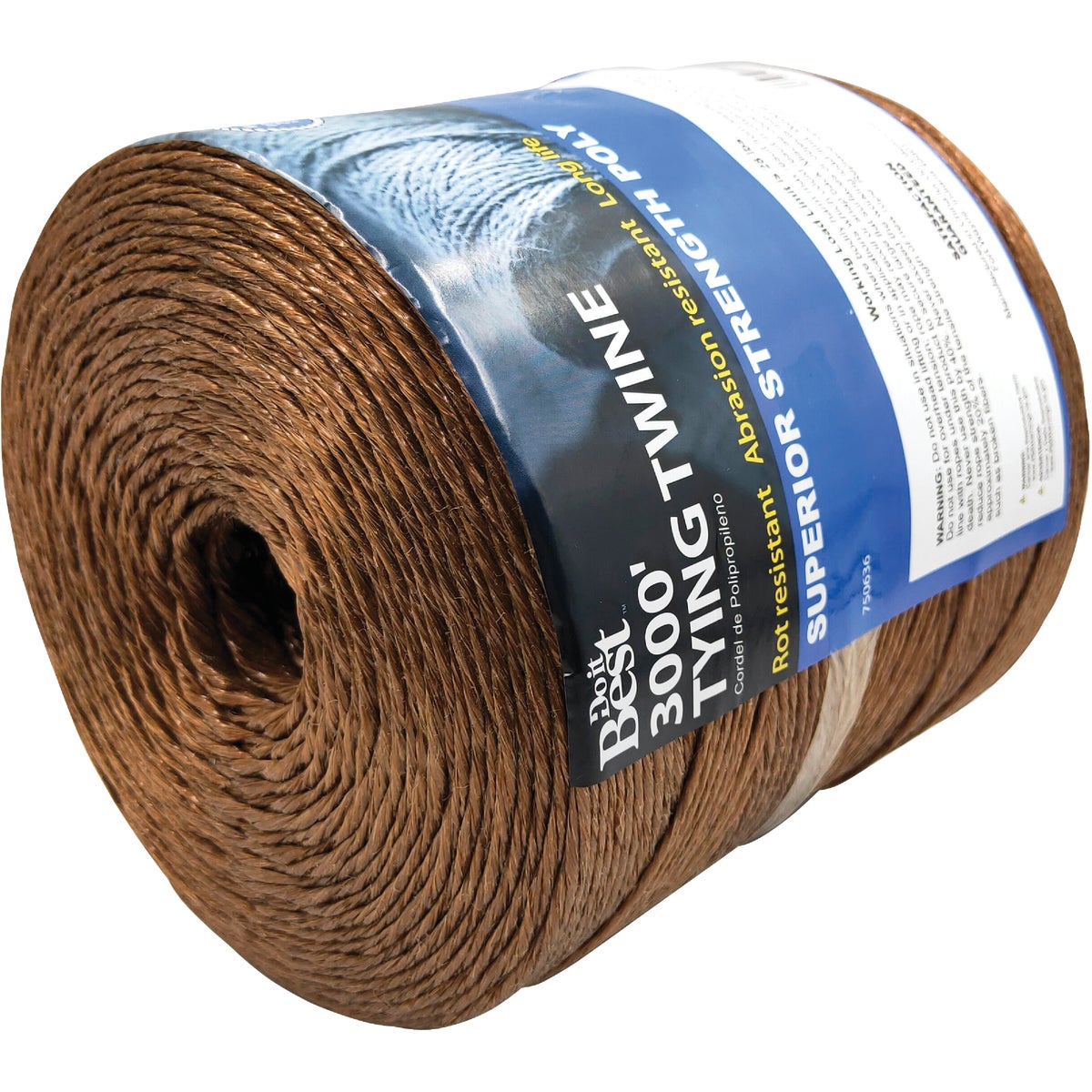 Do it Best 5/64 In. x 3000 Ft. Brown Polypropylene Tying Twine Image 2