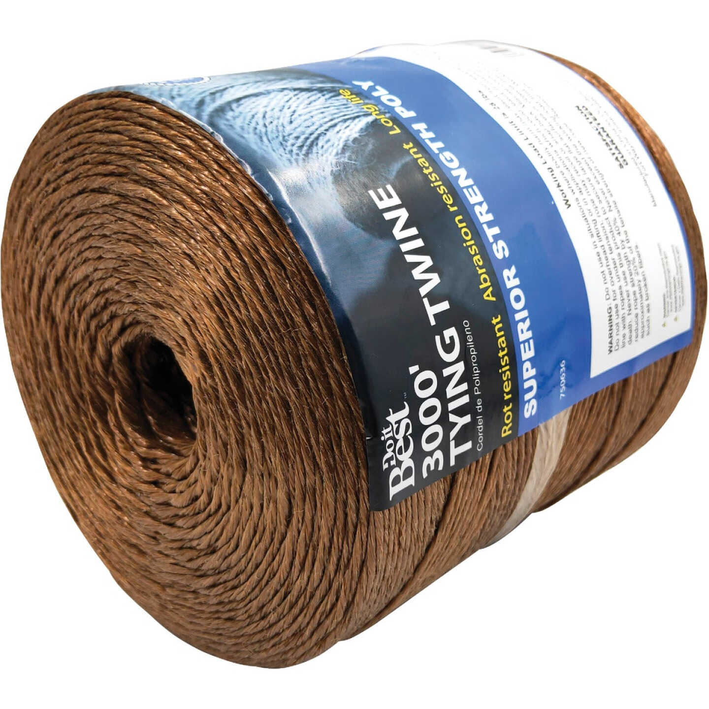 Do it Best 5/64 In. x 3000 Ft. Brown Polypropylene Tying Twine Image 2