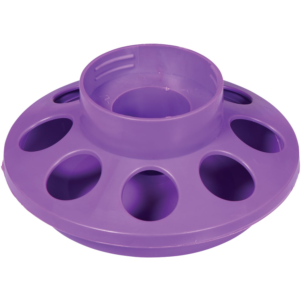 Farm-Tuff 1 Qt. Capacity Polypropylene Poultry Feeder Base Image 4