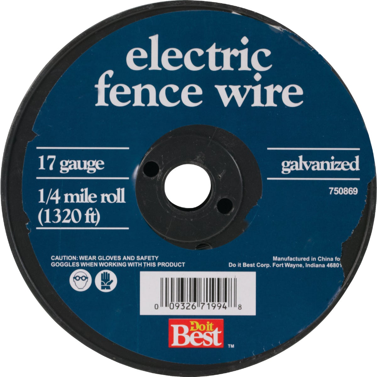 Keystone Red Brand 1/4-Mile x 17 Ga. Steel Electric Fence Wire Image 2