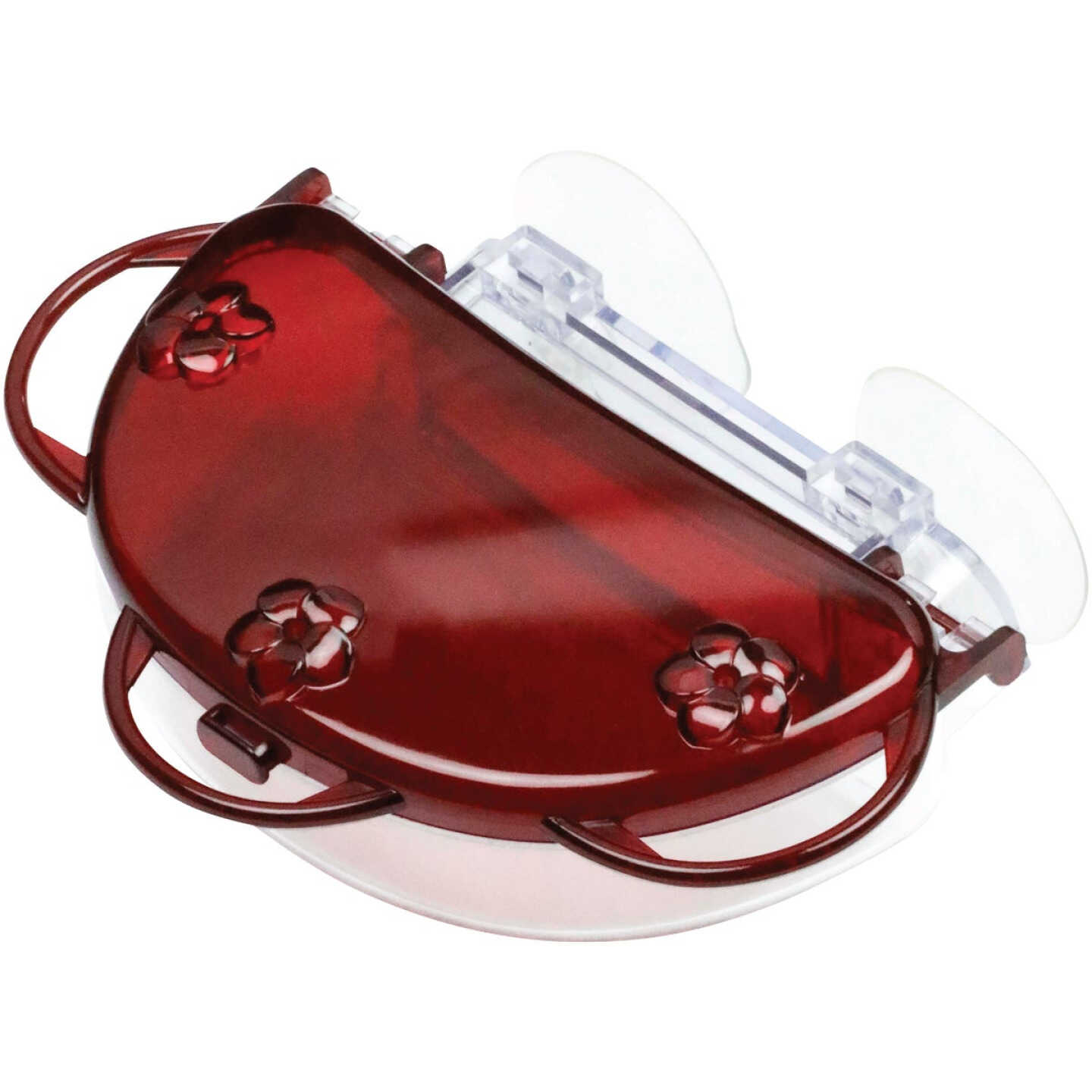 Nature's Way 8 Oz. Plastic Window Hummingbird Feeder Image 1