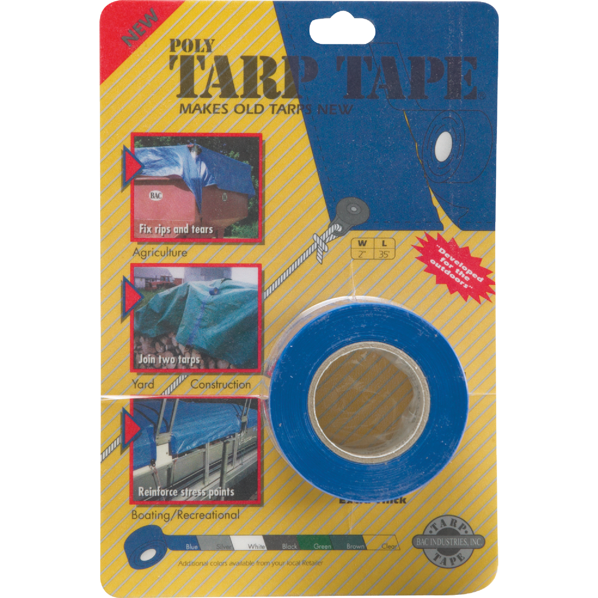 Gosport 35 Ft. x 2 In. Blue Tarp Repair Tape