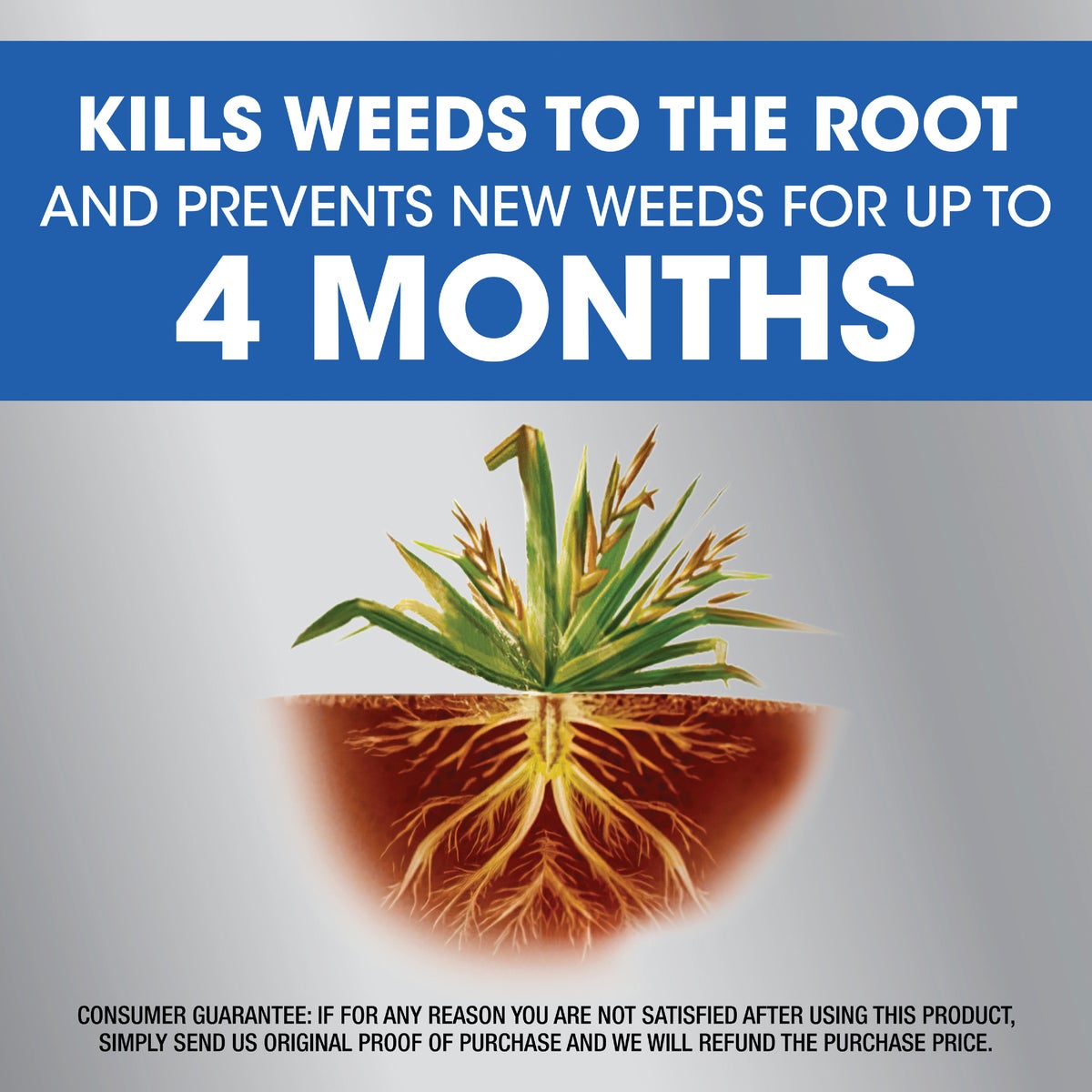 Roundup Dual Action 1.25 Gal. Refill Weed & Grass Killer Image 3