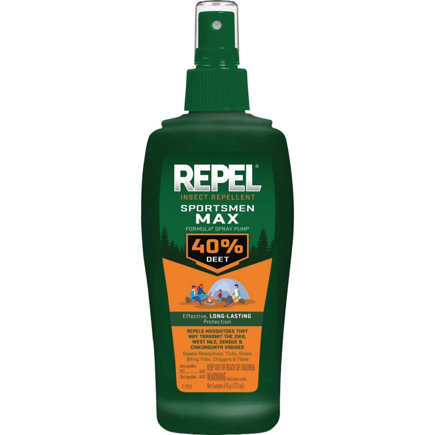 Repel Sportsmen 6 Oz. Max Insect Repellent Formula Image 1