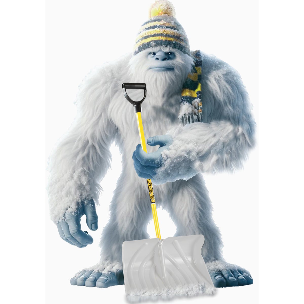 The Snow Dominator 18 In. Scoop Pusher Combo Image 2